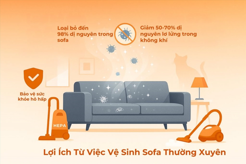 Khía Cạnh Hóa Học-An Toàn Tuyệt Đối Khi Giặt Ghế Sofa